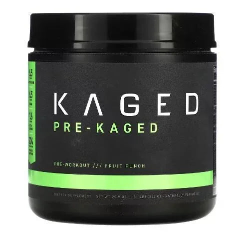 Kaged Muscle Pre-Kaged, Fruit Punch - 546 grams