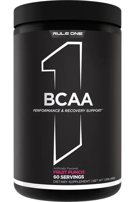 Rule One BCAA, Fruit Punch - 480 grams