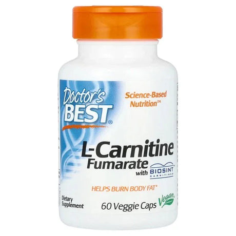 Doctor's Best L-Carnitine Fumarate with Biosint Carnitines - 60 vcaps