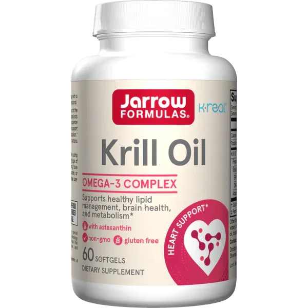 Krill Oil, 60 Softgels - Jarrow Formulas - welzo