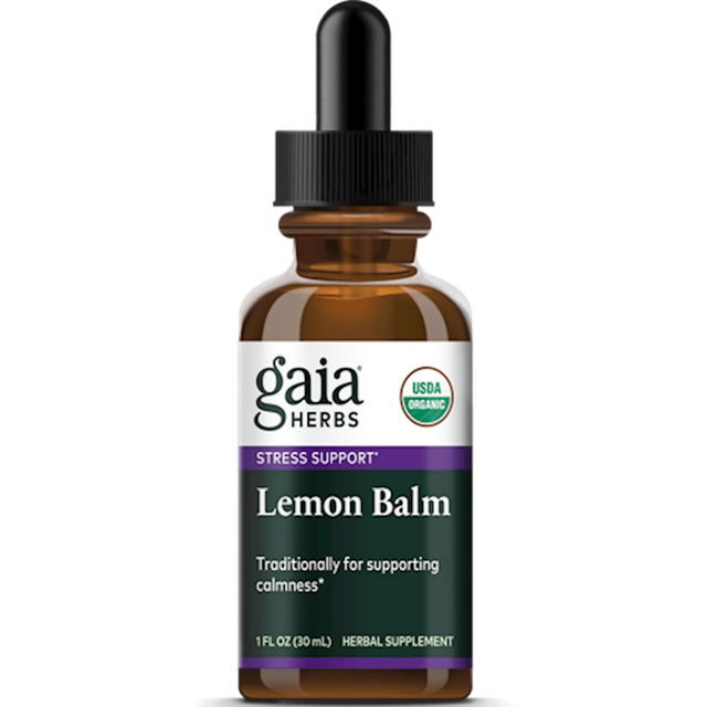 Lemon Balm, 30ml - Gaia Herbs - welzo