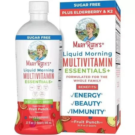 MaryRuth Liquid Morning Multivitamin Essentials+
