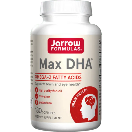Max DHA, 180 Softgels - Jarrow Formulas - welzo