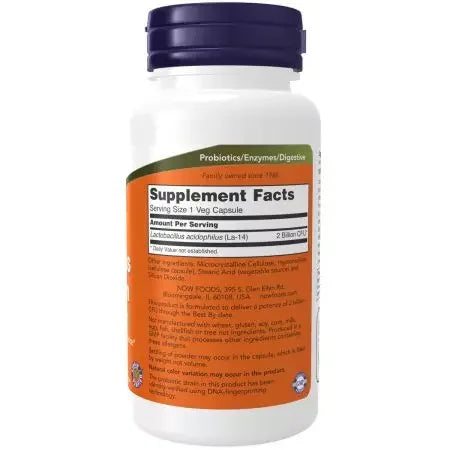 Now Foods Acidophilus 2 Billion Veg Capsules