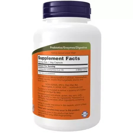 Now Foods Acidophilus 2 Billion Veg Capsules