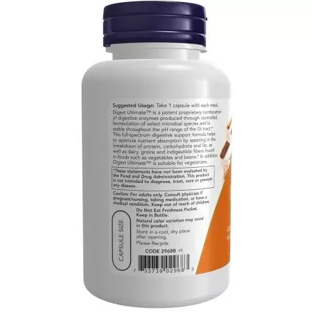 Now Foods Digest Ultimate 120 Veg Capsules