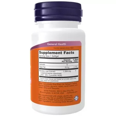 Now Foods GlucoFit 60 Softgels