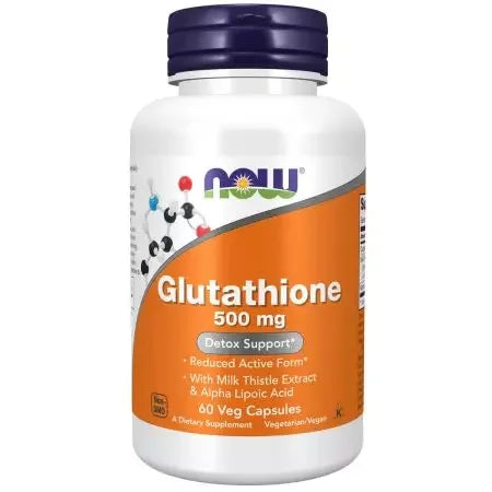 Now Foods Glutathione 500 mg Veg Capsules