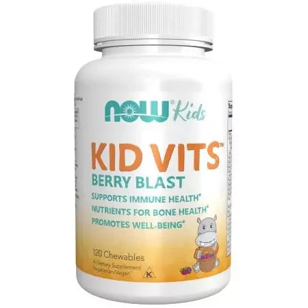 Now Foods Kid Vits Berry Blast 120 Chewables