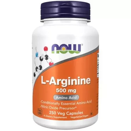Now Foods LArginine 500 mg Capsules