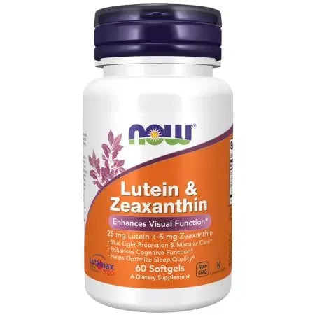 Now Foods Lutein & Zeaxanthin 60 Softgels