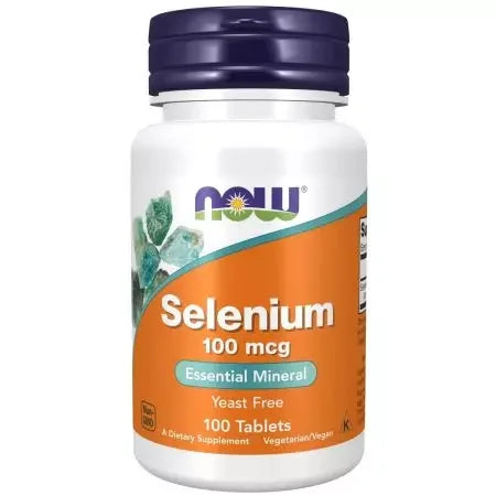 Now Foods Selenium 100 mcg Tablets