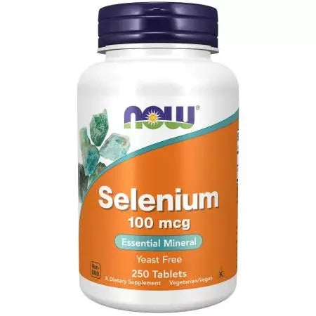 Now Foods Selenium 100 mcg Tablets