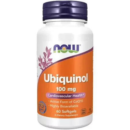 Now Foods Ubiquinol 100 mg Softgels