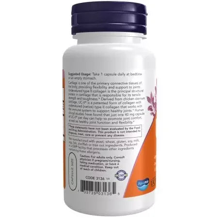 Now Foods UCII Type II Collagen Capsules