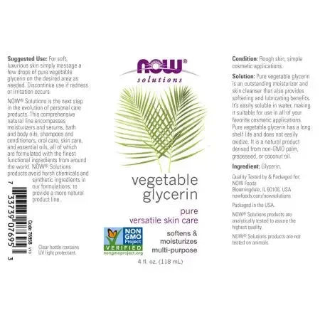 Now Foods Vegetable Glycerin