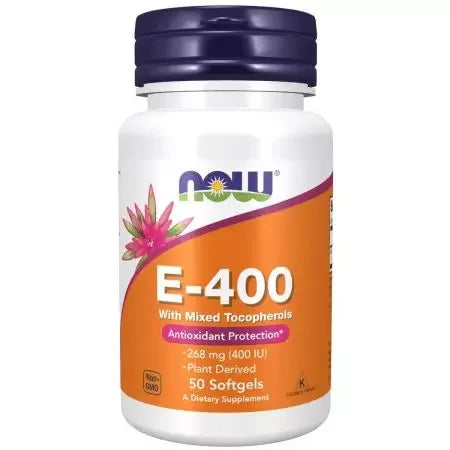 Now Foods Vitamin E400 With Mixed Tocopherols Softgels