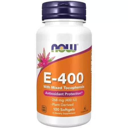 Now Foods Vitamin E400 With Mixed Tocopherols Softgels