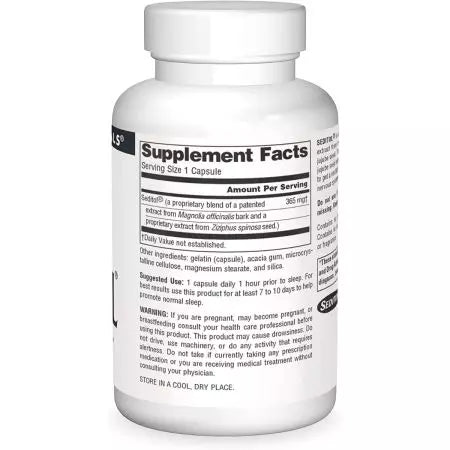 Source Naturals Seditol 365mg Capsules
