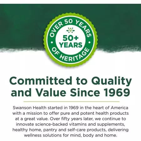 Swanson Zinc Orotate 10mg 60 Veg Capsules